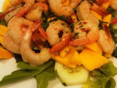 Spicy thai shrimp salad adapted from eating well magazine, august 2008. Eating My Words: OMG Good Spicy Shrimp Salad