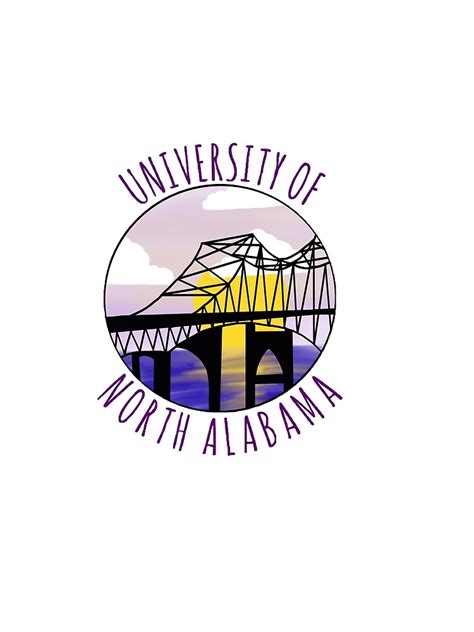 University Of North Alabama Poster For Sale By Sydrburnett Redbubble