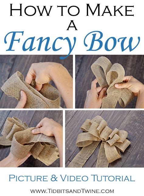 How To Make A 5 Min Bow That S Easy Gorgeous Image Video Tutorial Artofit