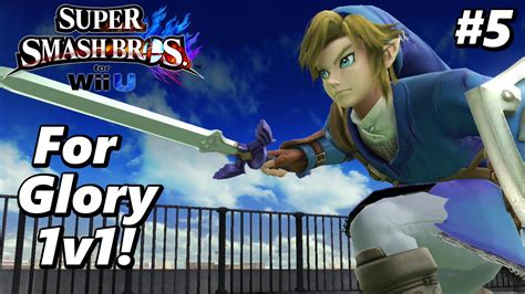 Super Smash Bros Wii U For Glory V Matches With Link Youtube