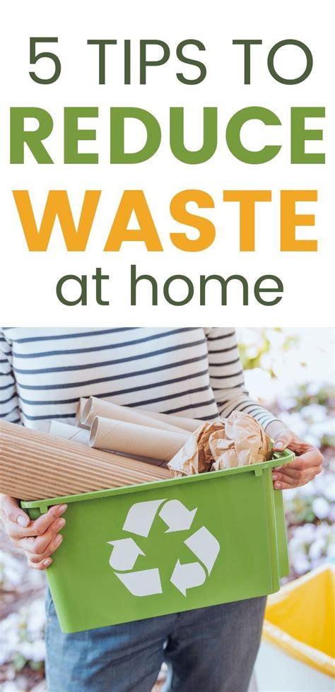 5 Ways To Reduce Your Waste In Your Home Waste Green Living Tips