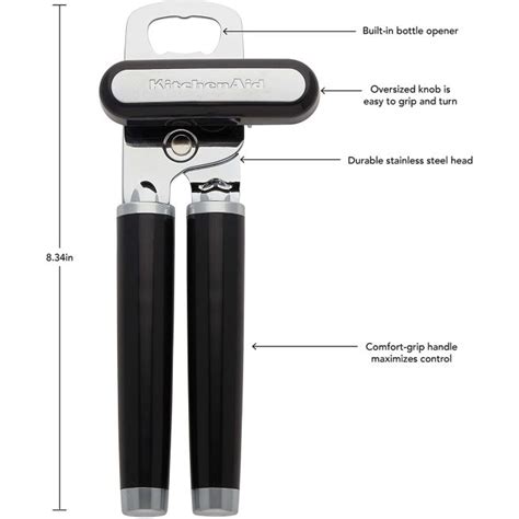 Kitchenaid Classic Multi Function Can Opener With Bottle Opener In