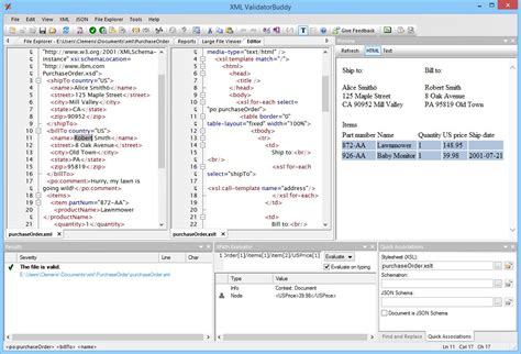 I was suprised to find no free online xml editors that had an easy to use visual interface (like xml spy but online). XML ValidatorBuddy | heise Download