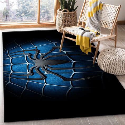 Maybe you would like to learn more about one of these? Spiderman Logo Movie Area Rug Bedroom Rug Family Gift US Decor