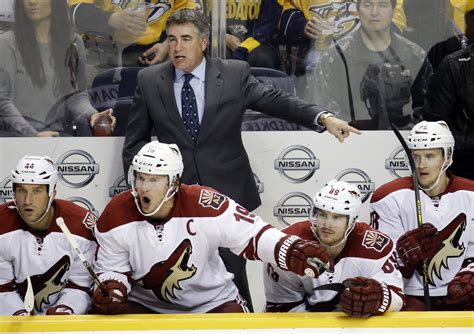 Arizona Coyotes Coach Dave Tippett Entering Uncharted Waters With