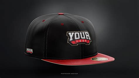 Flat Brim Hat Fitted And Snapback Photoshop Mockup On Behance