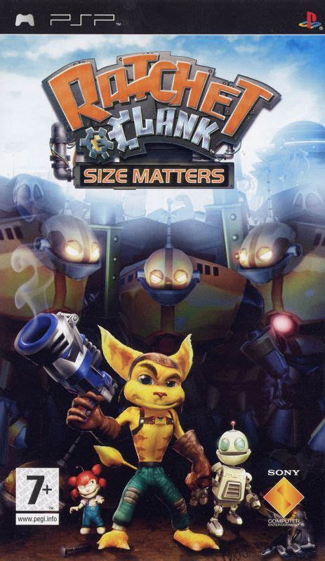 Ratchet Clank Size Matters Box Cover Art Mobygames