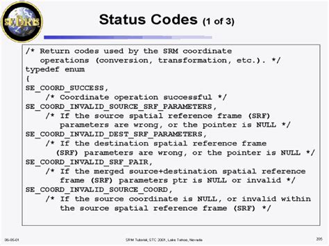 Status Codes 1 Of 3