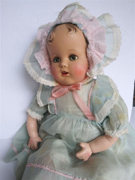 Vintage 18 1940s Miracle On 34th St Baby Beautiful Doll Composition