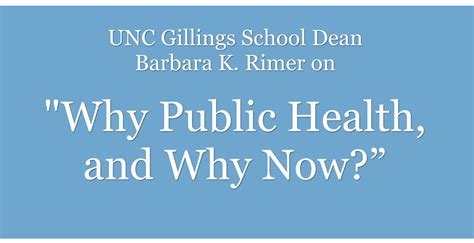 unc gillings school of global public health