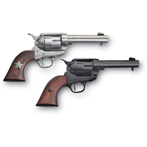 Texas Ranger Colt 45 Peacemaker Single Action Revolver 21788 At