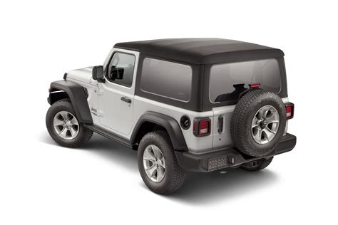 Jeep Wrangler Soft Top Kit Is Black Vinyl With Tinted Windows The Same