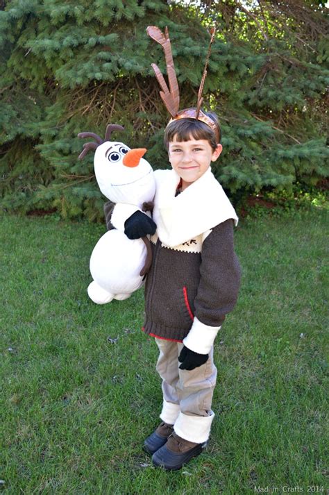 Homemade Frozen Costume Sven The Reindeer Mad In Crafts