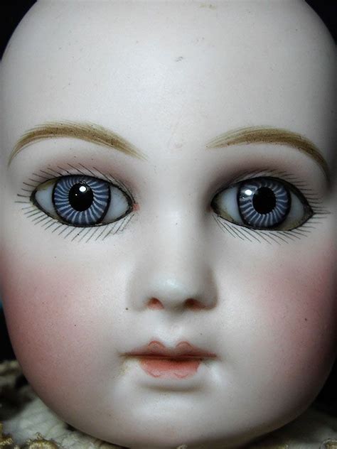 Jumeau Almond Eyed Premiere Portrait Circa 1877 Antique Doll Dress