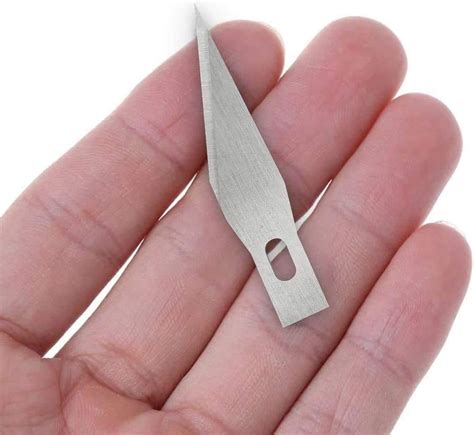 200 Pcs Exacto Knife Blades High Carbon Steel 11 Refill Exacto Art