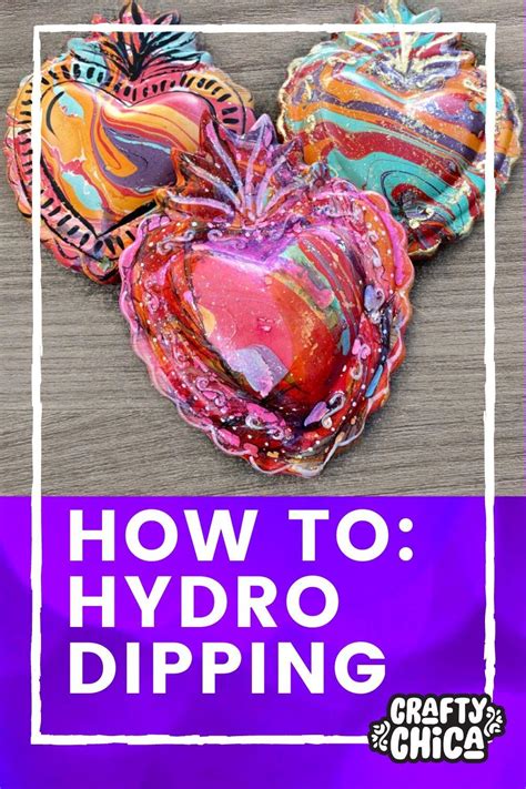 Hydro dipping / hydro graphics diy example. Hydro Dipping DIY - The Crafty Chica! Crafts, Latinx art, creative motivation