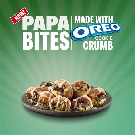Papa Johns Uk On Twitter Papa Bites Made With Oreo® Crumb Do We Need To Say Any More 😍🙌