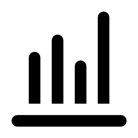 Chart Bar Vertical Solid Vector Svg Icon Svg Repo