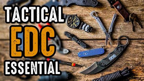 10 Best Tactical Edc Gear On Amazon Youtube