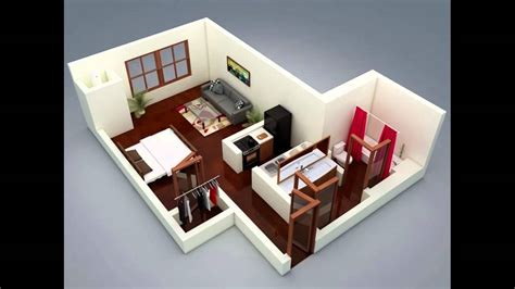 A Super Small Apartment Design With Floor Plan Youtube