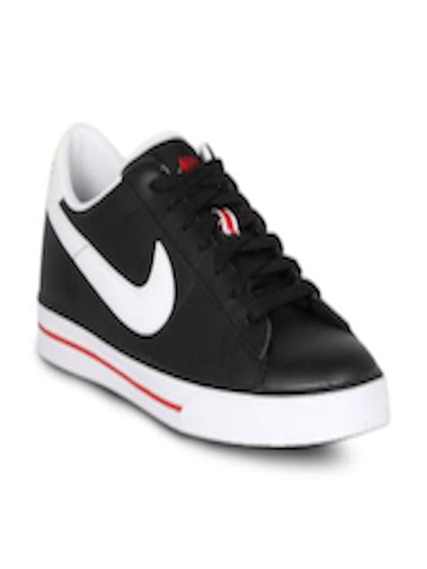 Buy Nike Mens Classic Leather Black Shoe Casual Shoes For Men 6661