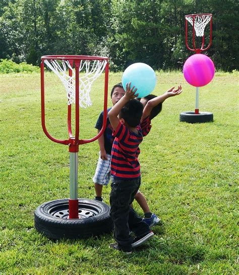 Fun Shot Basketball Hoop In 2020 Preschool Playground Diy Playground
