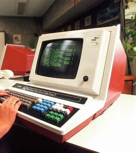 Early Computer Terminal Photograph By Ton Kinsbergen Fine Art America