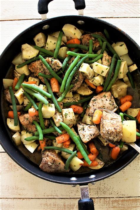 Chicken And Vegetables Skillet Meal My Recipe Treasures