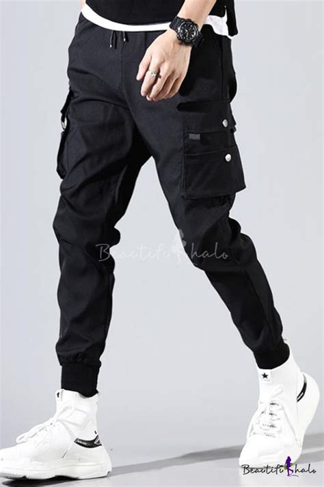Black Cargo Pants Mens Outfit Ona Coats