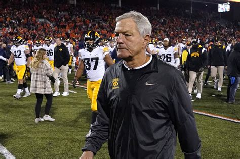 Iowa Coach Kirk Ferentz Apologizes For Criticizing Postgame Questions After Loss At Ohio State