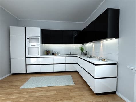 Кухонные гарнитуры черно белые по низким ценам заказать мебель от