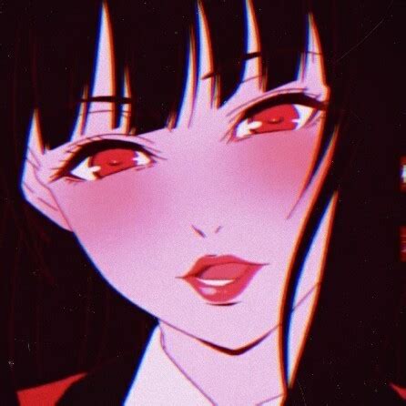 Kakegurui Aesthetic Red Anime Icons Fotodtp Sexiz Pix