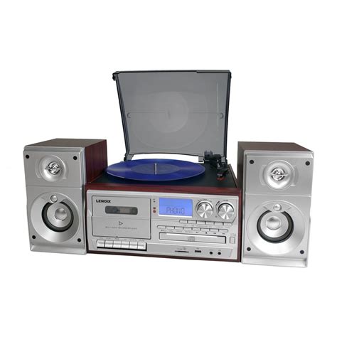 Cd114br Lenoxx Australia Cd High Fi System With Turntable And Dual