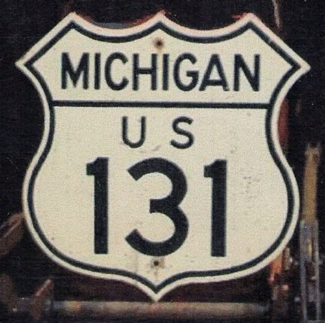 Michigan Us Highway 131 Aaroads Shield Gallery