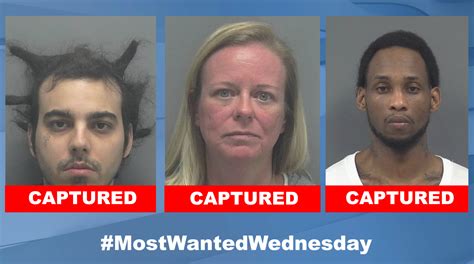 Most Wanted Wednesday We Feature Three Of Swfls Most Wanted Suspects