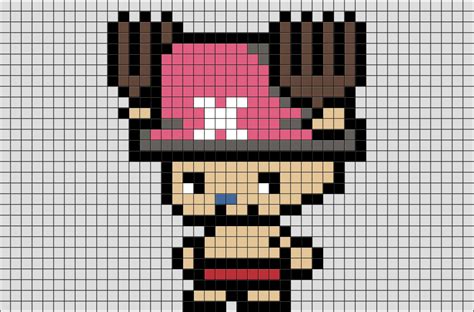 One Piece Chopper Pixel Art Free To Watch And Download