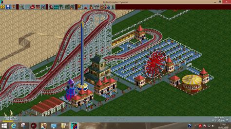 Rollercoaster Tycoon 7 0 Bumbly Beach Youtube