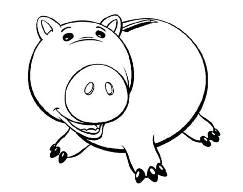 Here is a coloring sheet of a piggy bank and a wallet. Piggy Bank Coloring Page at GetColorings.com | Free ...