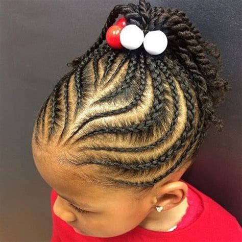 18 Splendid Little Girl Cornrows For 2024 Hairstylecamp