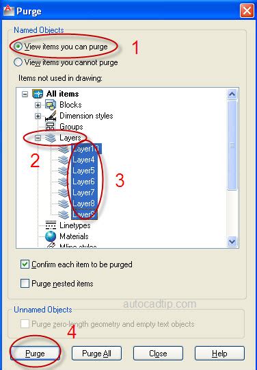 Remove Layers In Autocad