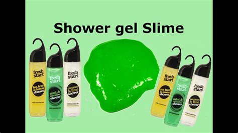 Shower Gel Slime Only How To Make Slime With Shower Gel Without Glue