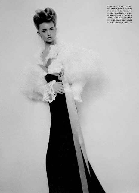 Ma Cherie Dior Gemma Ward In Just Enchanting By Paolo Roversi Vogue Italia March
