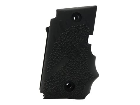 Hogue Wraparound Rubber Grips Finger Grooves Sig Sauer P238 Black