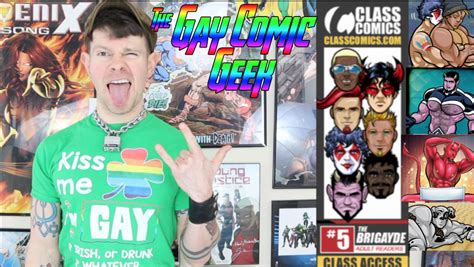 The Brigayde 5 Gay Comic Book Review From Class Comics Spoilers