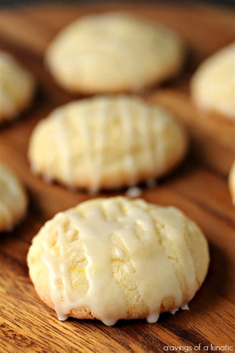 Soft and chewy lemon cookies. Chewy Lemon Cookies Glazed - TGIF - This Grandma is Fun