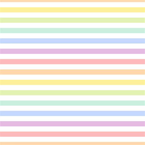 Seamless Colorful Horizontal Lines Pattern Vector Download Free
