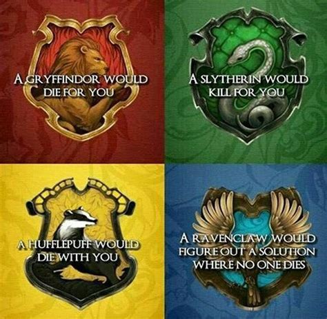 Yeah Thats True I Took Pottermore And I Got Ravenclaw So Im Glad My Friends And Me Dont