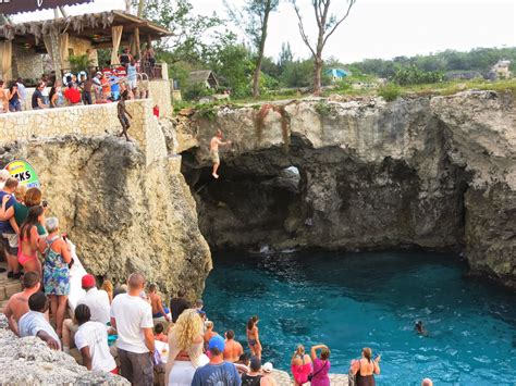 Take The Jump At Ricks Caf In Negril Jamaica Jamaican Tour Guideyour Jamaican Tour Guide