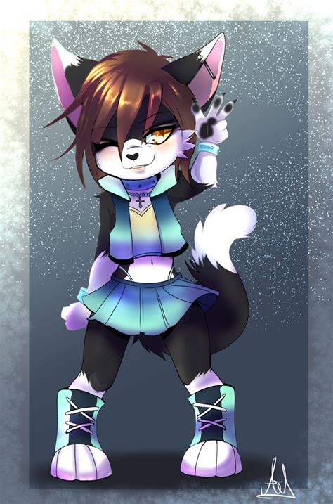 Femboy Cat Commission By Lorethelostking