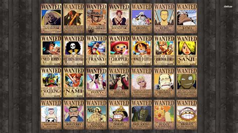 One Piece Wanted Posters Wallpaper Pictures Sexiz Pix